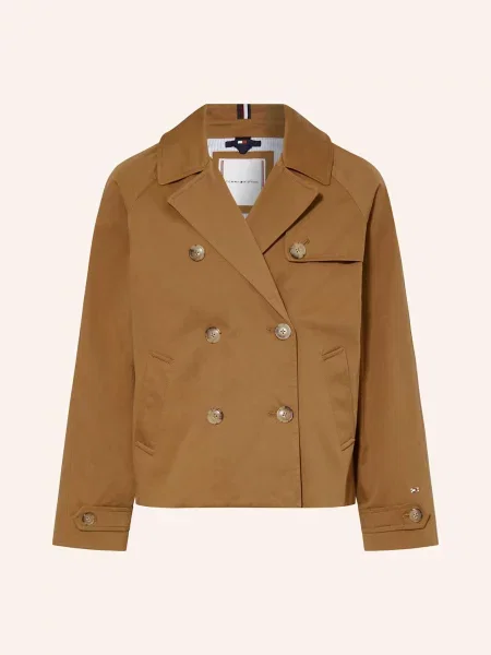Tommy Hilfiger Bunda pro přechodné období hnědá