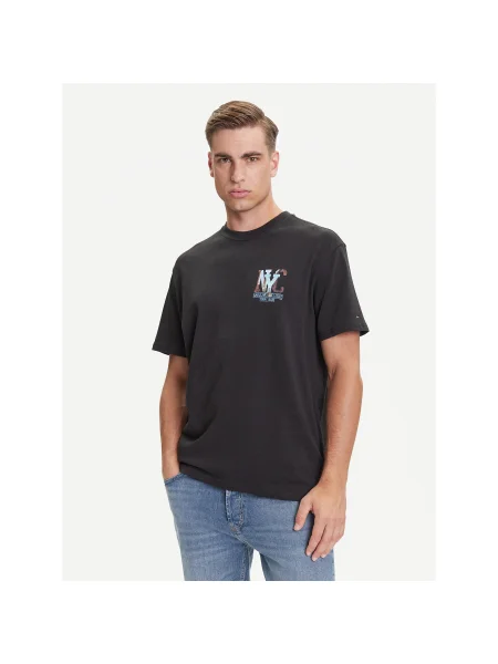 Tommy Jeans Póló Novelty Relaxed Fit szürke