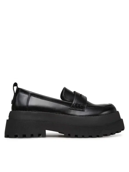Pantofi loafer Buffalo negru