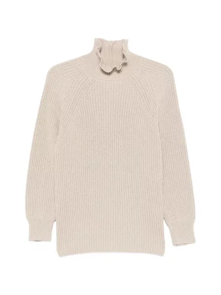 Sweter Max Mara z falbankami