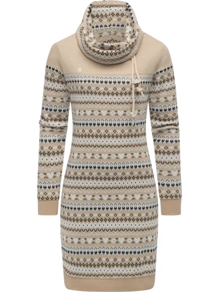 Ragwear Šaty Chlloe béžová offwhite černá