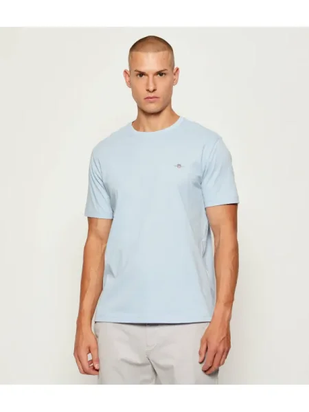 GANT Tricou deschis albastru