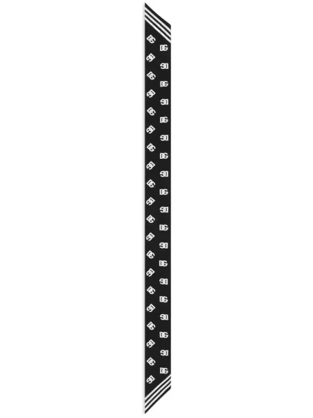 Fular Dolce & Gabbana de mătase negru