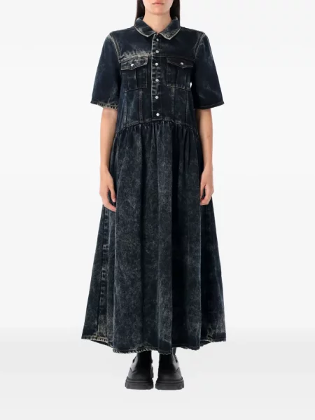 Rochie maxi Ganni negru