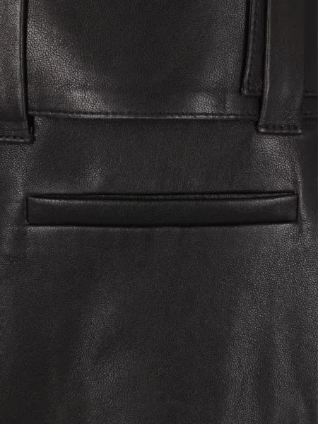 Pantaloni 10 Corso Como din piele negru