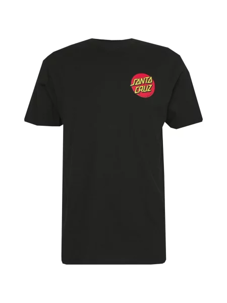 Santa Cruz Tricou Classic Dot galben / roșu negru