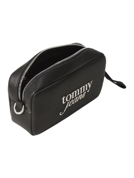 Geanta crossbody Tommy Jeans negru