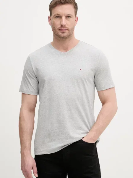 Tommy Hilfiger tričko šedé