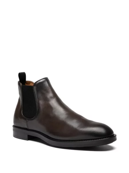Botine chelsea Officine Creative maro