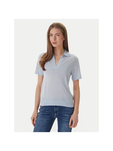 Guess Polo Ανοιχτό μπλε