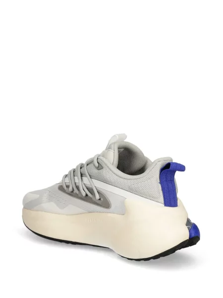 Sneakersy Adidas Terrex w paski z nadrukiem skórzane czarne