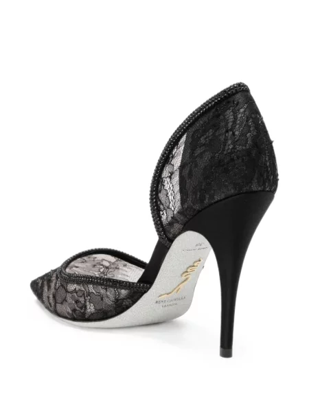 Pantofi cu toc Rene Caovilla negru