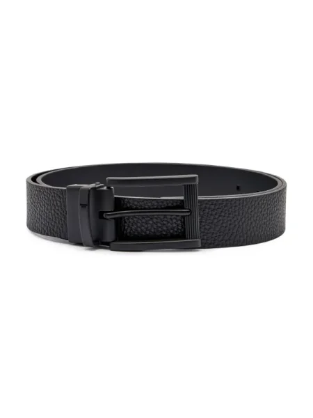 Just Cavalli din piele cu două fețe negru