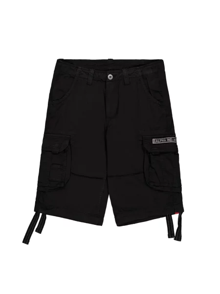 ALPHA INDUSTRIES Pantaloni cu Jet' negru