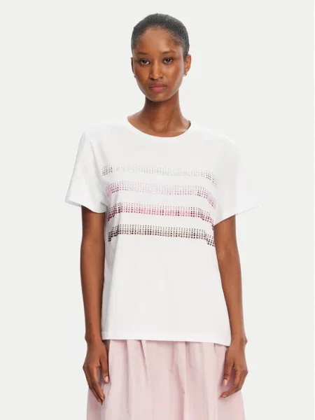 Marella Tricou Foglia alb