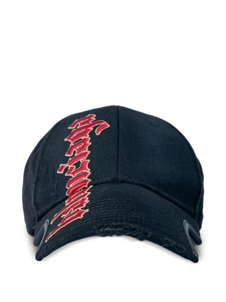 Hímzett baseball sapka Balenciaga fekete