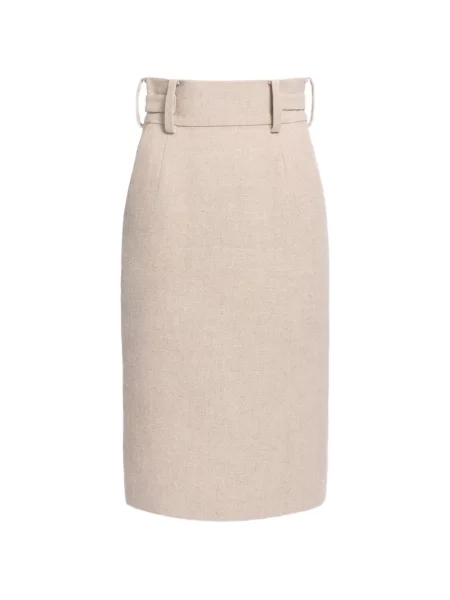Cu centură fustă tip creion Elie Saab