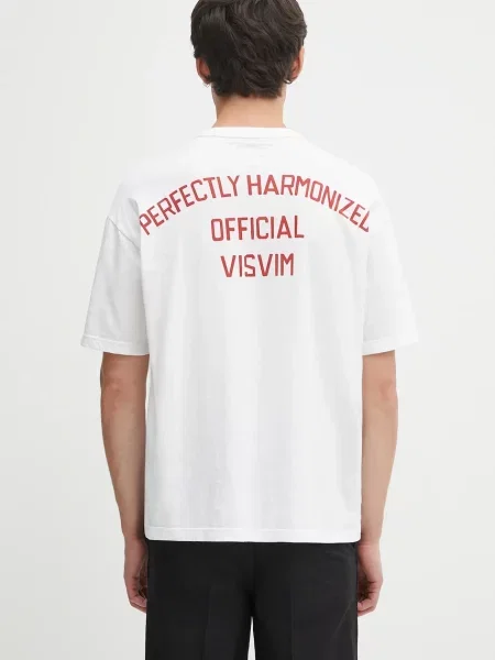 Majica kratkih rukava Visvim jumbo tee s/s s tiskom bijela