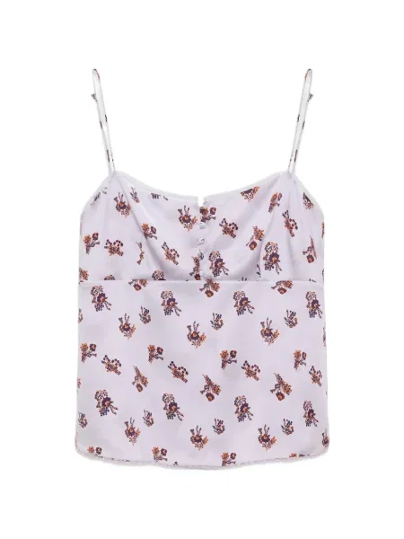 Bluză Dorothee Schumacher cu model floral cu imagine violet