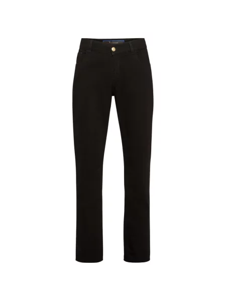 Дънки Billionaire бродирани дизайн с пет джоба черно