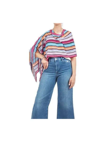 Kurtka Missoni z dekoltem w serek z falbankami