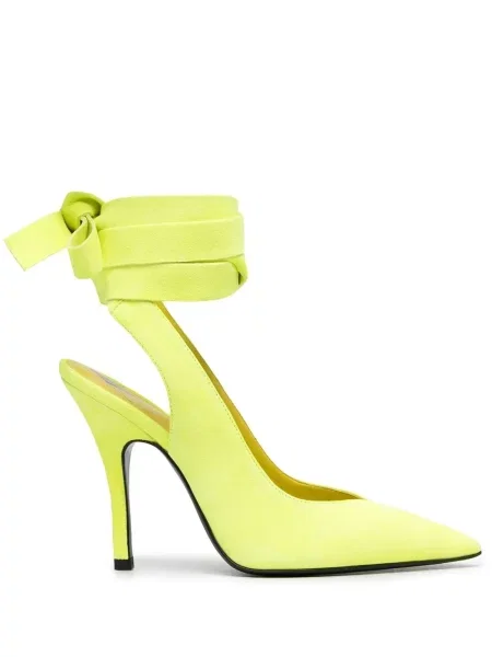 Pantofi cu toc The Attico galben