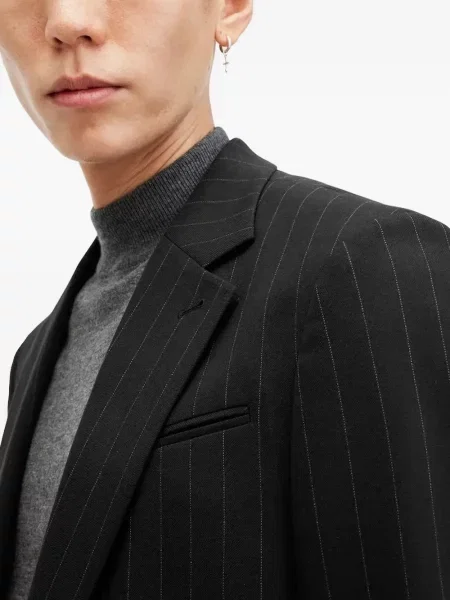 Sacou Allsaints cu dungi negru