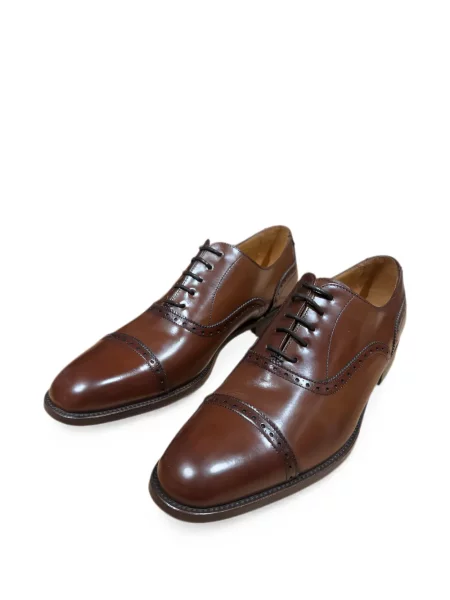 Brogues Calce din piele maro