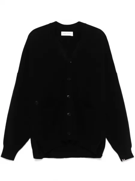 Kašmírový kardigan Extreme Cashmere černý
