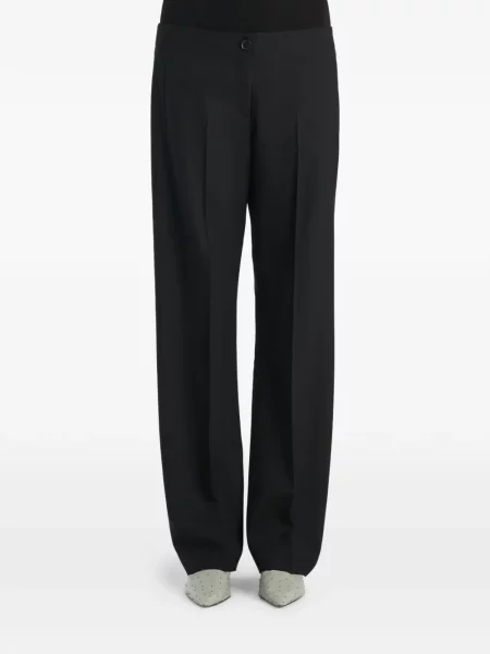 Pantaloni Khaite de lână negru