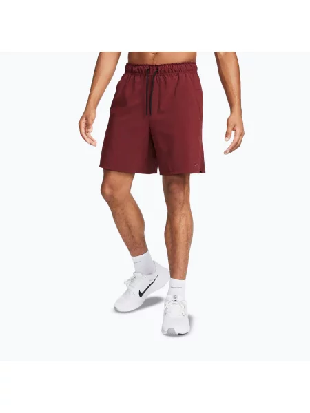 Pantaloni scurți pentru bărbați Nike Unlimited Dri-Fit 7" Unlined dark team red/black/dark team red negru