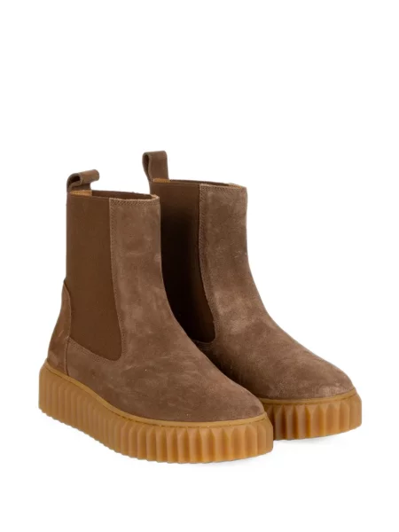 Botine Voile Blanche maro
