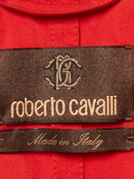 Palton Roberto Cavalli roșu