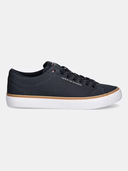 Tommy Hilfiger tenisówki TH HI VULC CORE LOW II MESH granatowy niebieskie