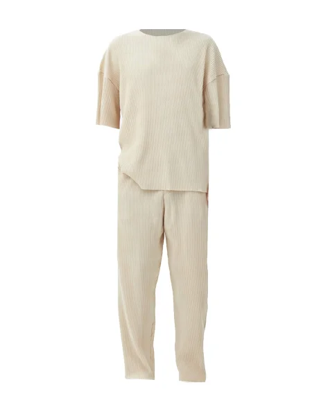 VAMOS CLO Kalhoty béžová