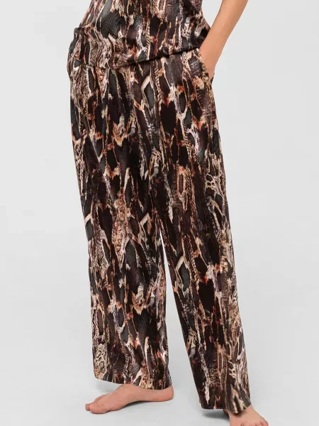 Шовкова піжама Marc&andre коричнева