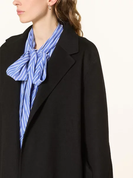 Tommy Hilfiger Płaszcz schwarz czarny