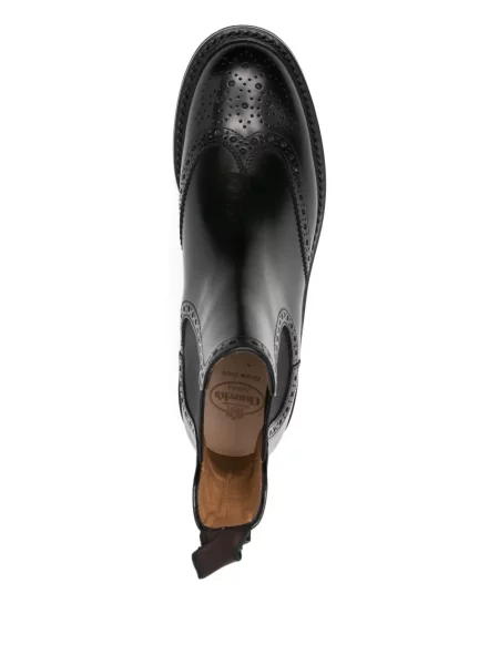 Botine chelsea Church's negru