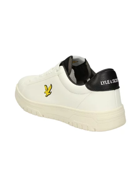 Sneakersy Lyle & Scott skórzane białe