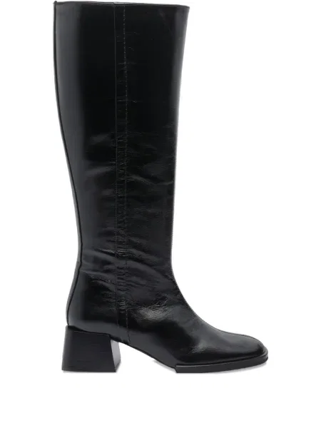 Botine Poeve din piele negru