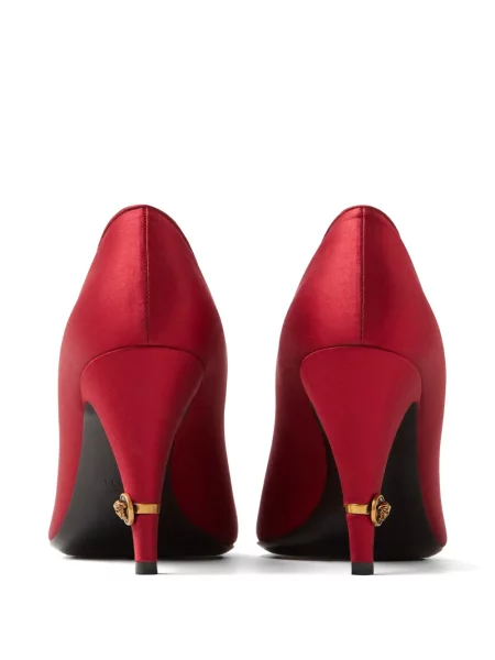 Pantofi cu toc Versace roșu