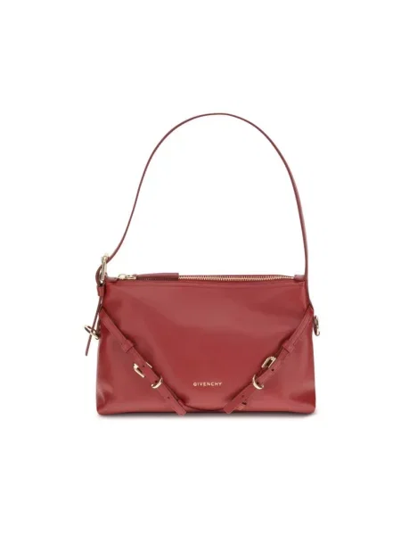 Mała mały torebka skórzana Givenchy skórzana czerwona
