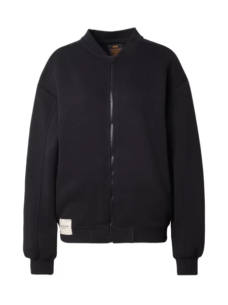 ALPHA INDUSTRIES Geacă de primăvară-toamnă Studio Edition' negru