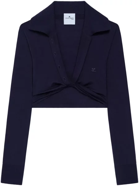 Cropp pulover Courreges negru