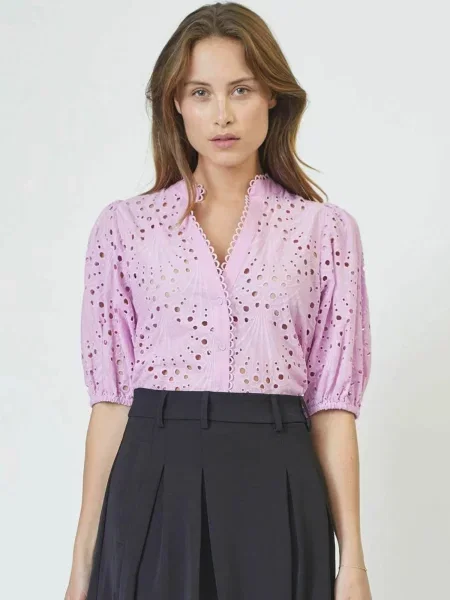 Co'couture Bluză Naya mov orhidee