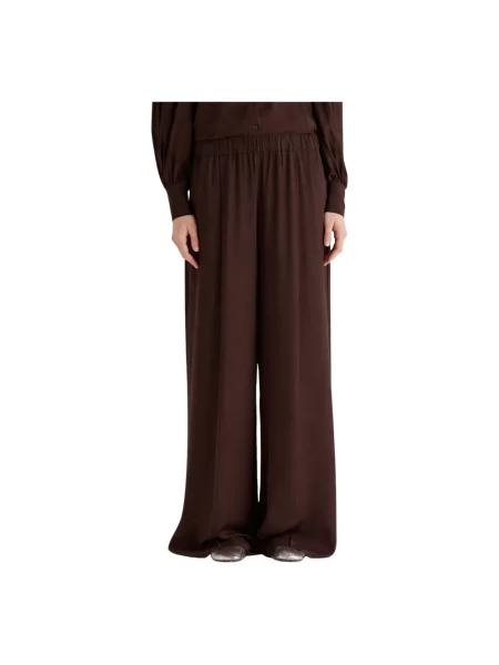 Spodnie Meimeij brązowe