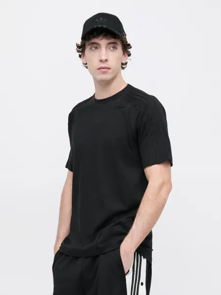 ADIDAS ORIGINALS Póló CUTLINE' fekete