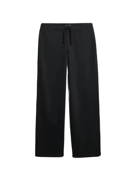 Pantaloni Superdry cu broderie alergare negru