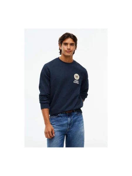 Geacă Tommy Hilfiger albastru
