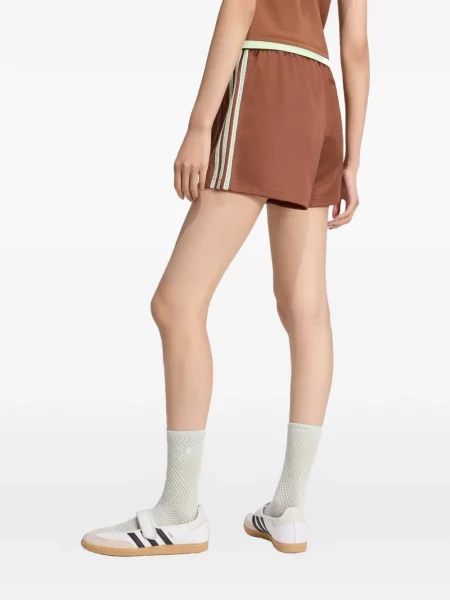Tricou Adidas cu decolteu în V albastru